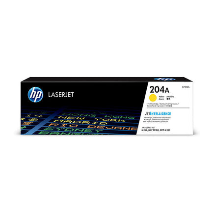 1 x Genuine HP 204A Yellow Toner Cartridge CF512A