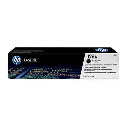 1 x Genuine HP 126A Black Toner Cartridge CE310A