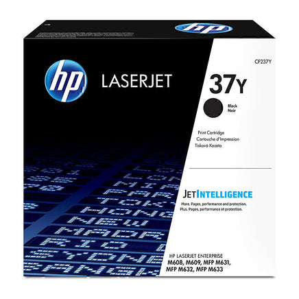 1 x Genuine HP 37Y Black Toner Cartridge CF237Y