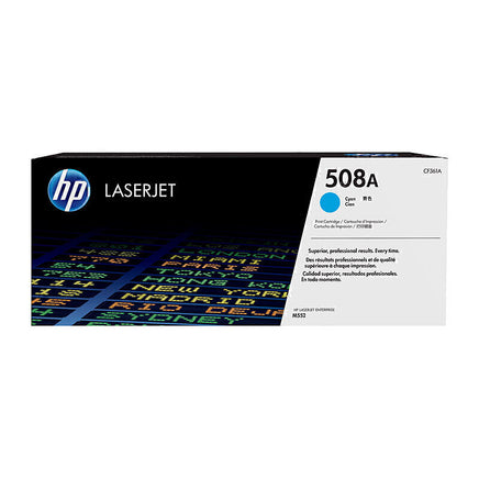 1 x Genuine HP 508A Cyan Toner Cartridge CF361A