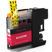 1 x Compatible Brother LC233M Magenta Ink Cartridge LC-233M - 550 Pages