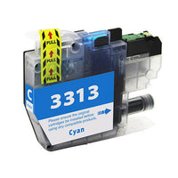 1 x Compatible Brother LC3313C Cyan Ink Cartridge LC-3313C - 400 Pages