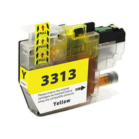1 x Compatible Brother LC3313Y Yellow Ink Cartridge LC-3313Y - 400 Pages
