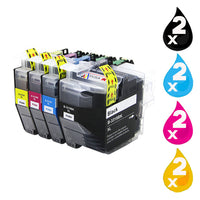 8 x Compatible Brother LC3319XL Ink Cartridge LC-3319XL