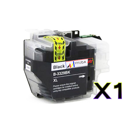 1 x Compatible Brother LC3329XLBK Black Ink Cartridge LC-3329XLBK