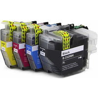 8 x Compatible Brother LC3329XL Ink Cartridge LC-3329XL (2BK 2C 2M 2Y)