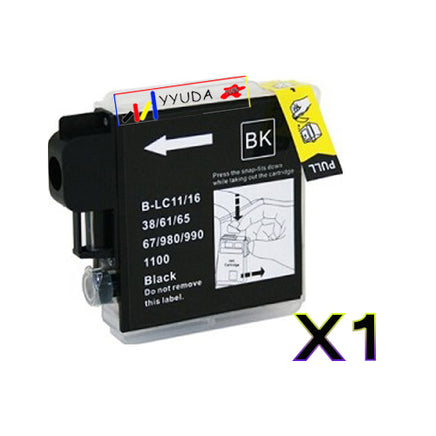 1 x Compatible Brother LC38 / LC67 Black Ink Cartridge LC-38 / LC-67