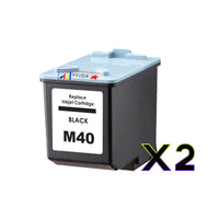 2 x Compatible Samsung M40 Black Ink Cartridge