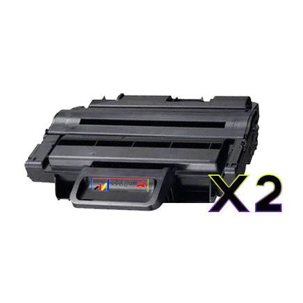 2 x Compatible Samsung MLD2850B Black Toner Cartridge SU656A