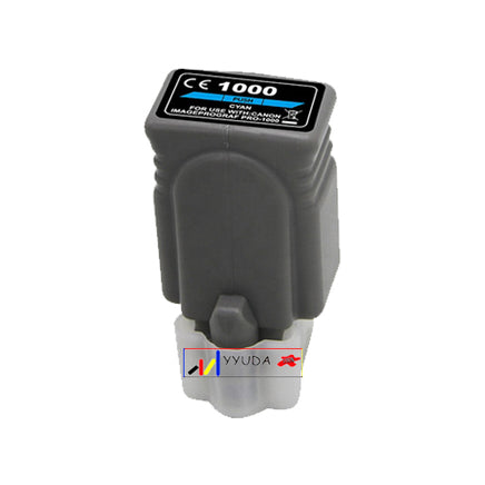1 x Compatible Canon PFI-1000C Cyan Ink Cartridge