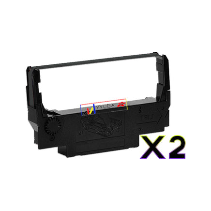 2 x Compatible Epson RSP700B / RC700B Black Ribbon Cartridge