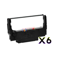 6 x Compatible Epson RSP700B / RC700B Black Ribbon Cartridge