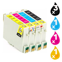 6 x Compatible Epson T0621, T0632 - T0634 Ink Cartridge