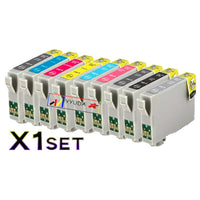 9 x Compatible Epson T0961 - T0969 Ink Cartridge C13T096190 - C13T096990