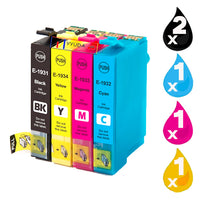 5 x Compatible Epson T1931 - T934 Ink Cartridge