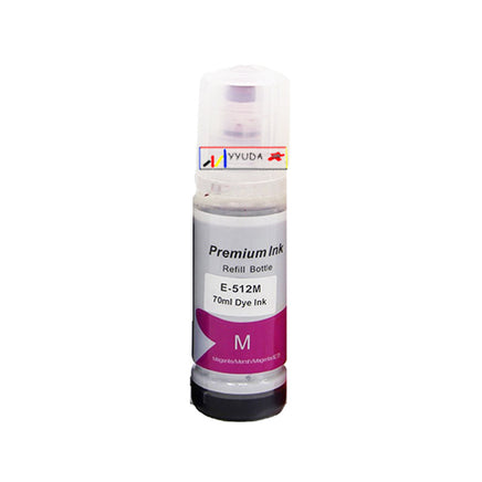 1 x Compatible Epson T512 Magenta Ink Bottle C13T00H392
