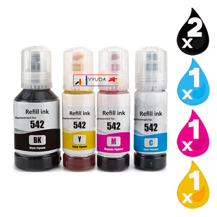 5 x Compatible Epson T542 Ink Bottle