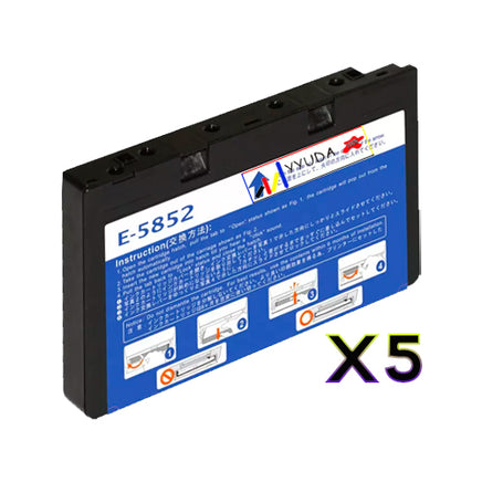 5 x Compatible Epson T5852 Multicolour Ink Cartridge C13T585290