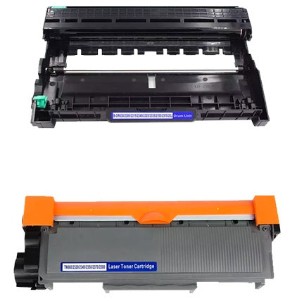 2 x Compatible Brother TN2350 Toner Cartridge + 1 x Compatible DR2325 Drum Unit