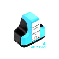 1 x Compatible HP 02 Light Cyan Ink Cartridge C8774WA
