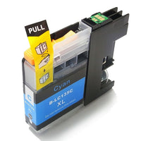 1 x Compatible Brother LC135XLC Cyan Ink Cartridge LC-135XLC