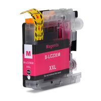 1 x Compatible Brother LC23E XXL Magenta Ink Cartridge LC-23E