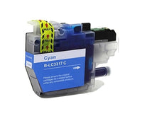 1 x Compatible Brother LC3317C Cyan Ink Cartridge LC-3317C - 550 Pages