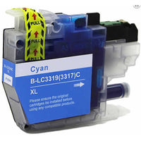 1 x Compatible Brother LC3319XLC Cyan Ink Cartridge LC-3319XLC - 1,500 Pages