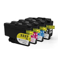 5 x Compatible Brother LC3337 High Yield Ink Cartridge LC-3337 (2BK 1C 1M 1Y)