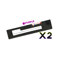 2 x Compatible Citizen MD910 / MD911 Purple Ribbon Cartridge IR-91P