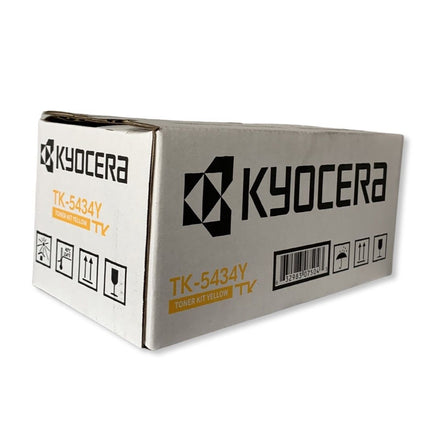 1 x Genuine Kyocera TK5434 Yellow Toner Cartridge TK-5434Y