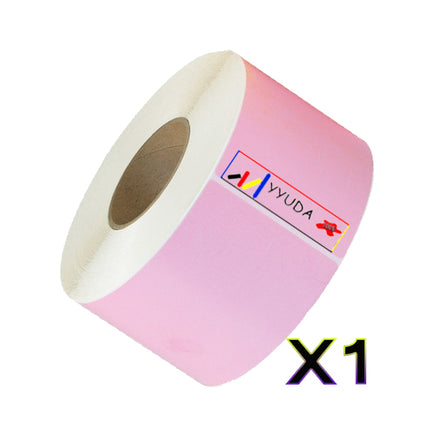 1 x Direct Thermal Labels Pink 100mm X 150mm