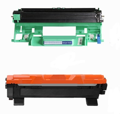 2 x Compatible Brother TN1070 Toner Cartridge + 1 x Compatible DR1070 Drum Unit