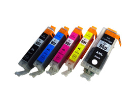 6 x Compatible Canon PGI-655XXL CLI-651XL Ink Cartridge