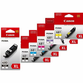6 x Genuine Canon PGI-680XL CLI-681XL Ink Cartridge (1BK 1PBK 1C 1M 1Y 1PB)