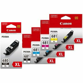 5 x Genuine Canon PGI-680XL CLI-681XL Ink Cartridge