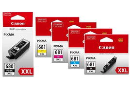 5 x Genuine Canon PGI-680XXL CLI-681XXL Ink Cartridge