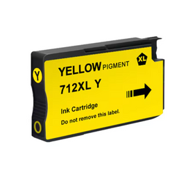 1 x Compatible HP 712XL Ink Cartridge 3ED69A (Yellow)