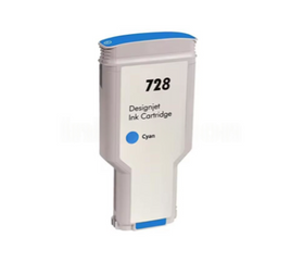 1 x Compatible HP 728 Ink Cartridge F9K17A (CYAN)