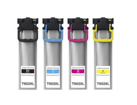 4 x Compatible Epson 902XL High Yield Ink Cartridge C13T937192 - C13T937492 (1BK 1C 1M 1Y)