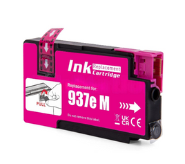 1 x Compatible HP 937e High Yield Ink Cartridge 4S6W7NA  (1 Magenta)