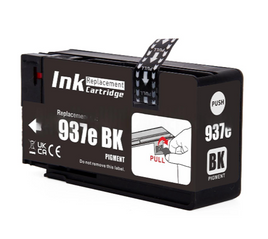 1 x Compatible HP 937e High Yield Ink Cartridge  4S6W9NA (1BK)