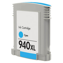 1 x Compatible HP 940XL Cyan High Yield Ink Cartridge C4907AA - 1,400 Pages