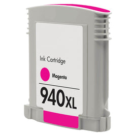 1 x Compatible HP 940XL Magenta High Yield Ink Cartridge C4908AA - 1,400 Pages