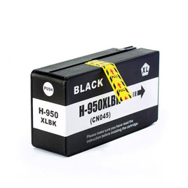 1 x Compatible HP 950XL Black High Yield Ink Cartridge CN045AA - 2,300 Pages