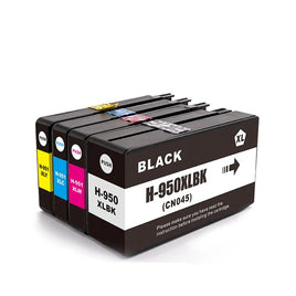 5 x Compatible HP 950XL 951XL High Yield Ink Cartridge CN045AA - CN048AA (2BK 1C 1M 1Y)