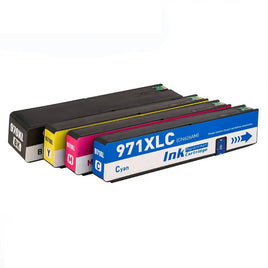 8 x Compatible HP 970XL 971XL Ink Cartridge CN625AA - CN628AA (2BK 2C 2M 2Y)