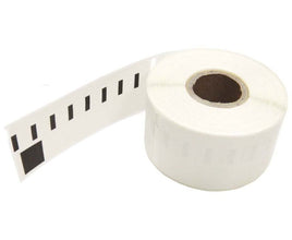 6 x Compatible Dymo 99010 / S0722370 White Label Roll 28mm x 89mm - 130 Labels per Roll