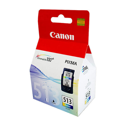 1 x Genuine Canon CL-513 Colour Ink Cartridge