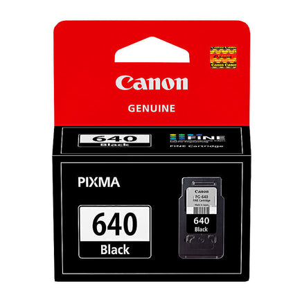 1 x Genuine Canon PG-640 Black Ink Cartridge